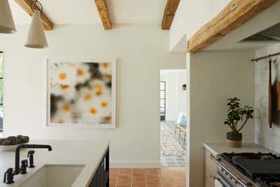 Eclectic Country House Kitchen. Hedgerow Montecito by Burnham Design.