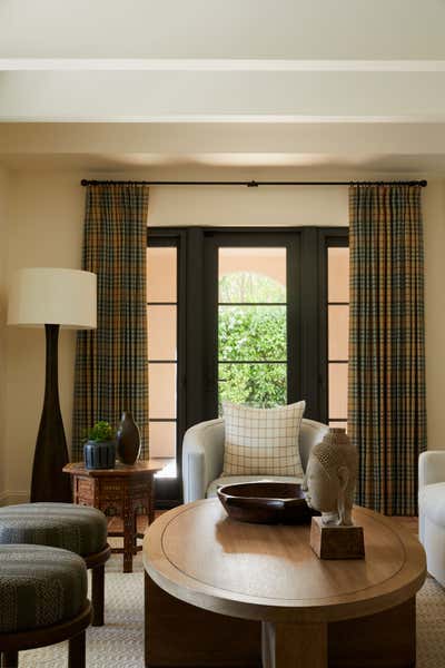  Contemporary Country House Living Room. Hedgerow Montecito by Burnham Design.