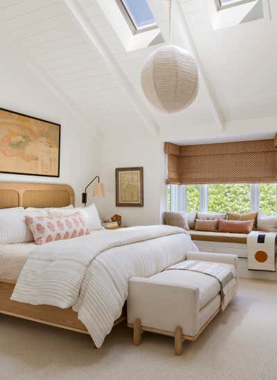  Beach Style Cottage Bedroom. Sunset Park by Burnham Design.