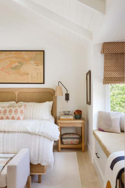  Beach Style Eclectic Bedroom. Sunset Park by Burnham Design.