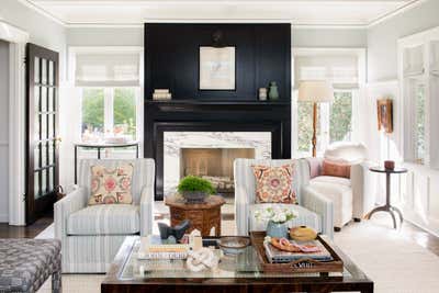  Preppy Family Home Living Room. Madison Heights by Burnham Design.