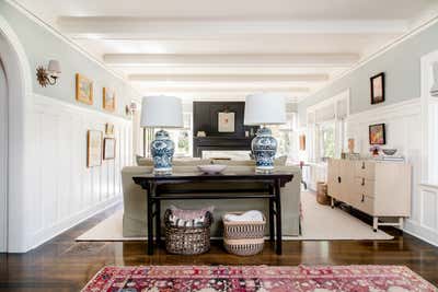  Country Preppy Living Room. Madison Heights by Burnham Design.