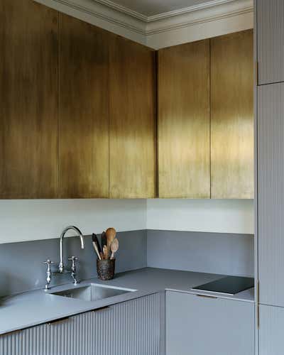  Contemporary Scandinavian Apartment Kitchen. Parisian pied-à-terre by Corpus Studio.