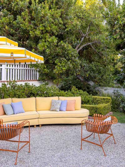  Hollywood Regency Patio and Deck. Hollywood Hills by Reath Design.