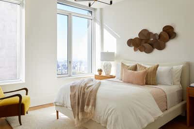  Transitional Apartment Bedroom. Clinton Street by Atelier Roux LLC.