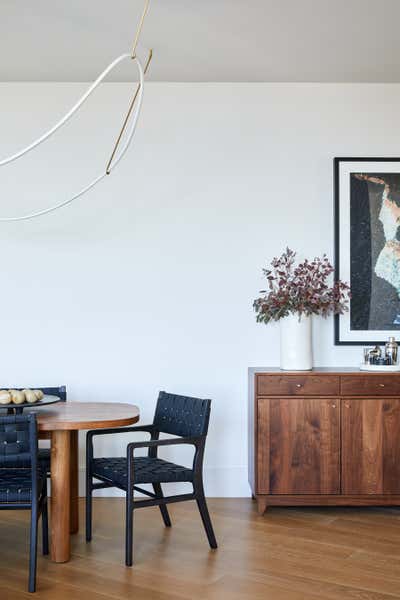  Scandinavian Apartment Dining Room. Clinton Street by Atelier Roux LLC.
