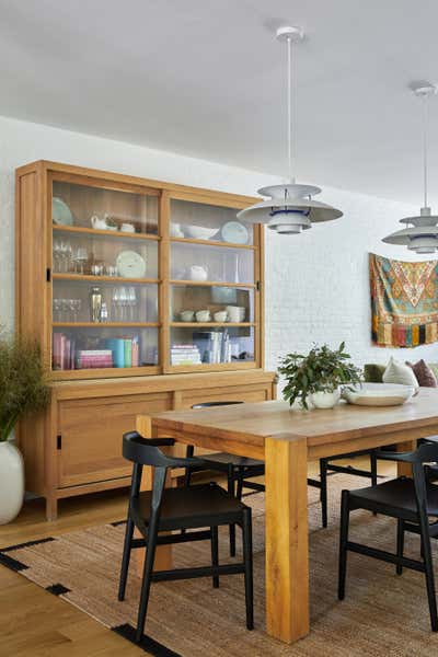  Contemporary Family Home Dining Room. Vanderbilt Avenue by Atelier Roux LLC.