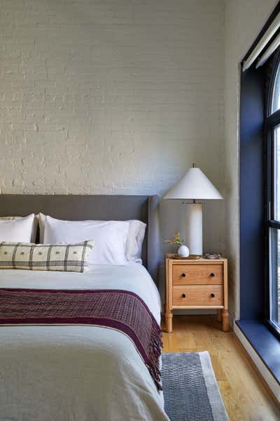 Contemporary Family Home Bedroom. Vanderbilt Avenue by Atelier Roux LLC.