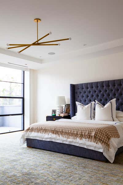  Transitional Industrial Family Home Bedroom. Henry Street by Atelier Roux LLC.
