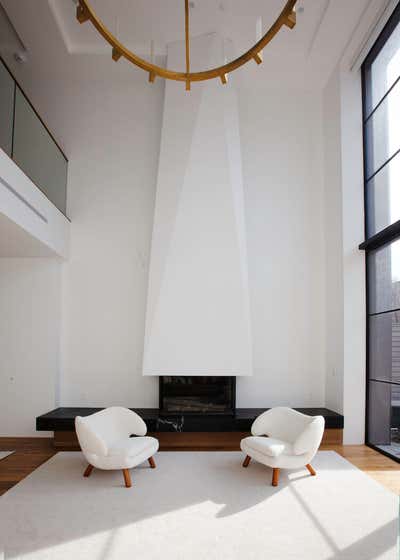  Modern Family Home Living Room. Henry Street by Atelier Roux LLC.