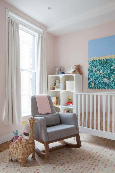  Transitional Modern Family Home Children's Room. Henry Street by Atelier Roux LLC.
