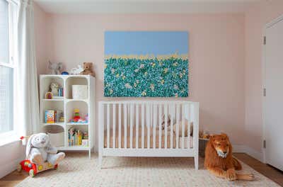  Transitional Modern Family Home Children's Room. Henry Street by Atelier Roux LLC.