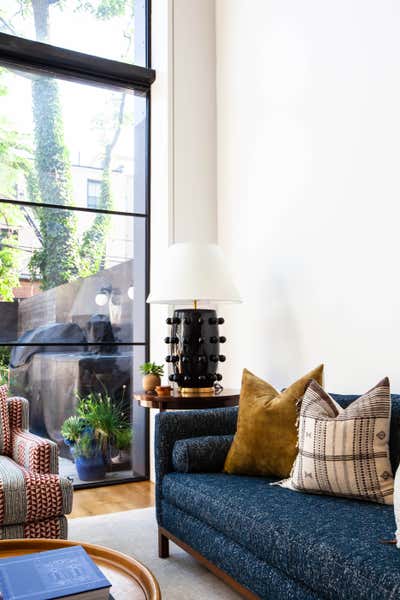 Modern Family Home Living Room. Henry Street by Atelier Roux LLC.