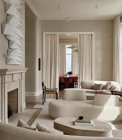  Contemporary Scandinavian Living Room. Downtown Penthouse Duplex by Workshop APD.