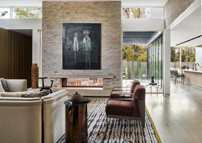 Bohemian Living Room. UNDERSTATED SANCTUARY by Donna Mondi Interior Design.