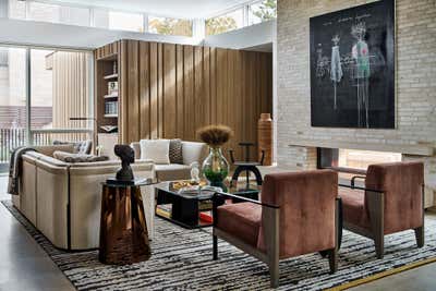  Bohemian Living Room. UNDERSTATED SANCTUARY by Donna Mondi Interior Design.