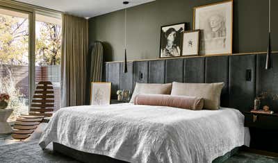  Bohemian Family Home Bedroom. UNDERSTATED SANCTUARY by Donna Mondi Interior Design.