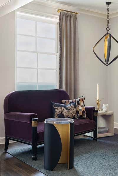 Modern Apartment Living Room. TIMELESS ELEGANCE by Donna Mondi Interior Design.