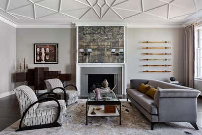 Modern Living Room. TIMELESS ELEGANCE by Donna Mondi Interior Design.