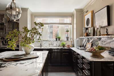 Modern Apartment Kitchen. TIMELESS ELEGANCE by Donna Mondi Interior Design.