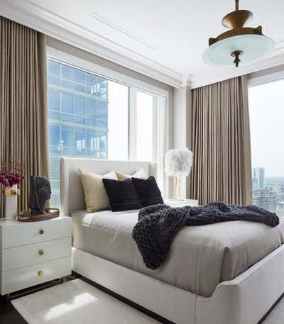  Transitional Apartment Bedroom. SULTRY SOPHISTICATION by Donna Mondi Interior Design.
