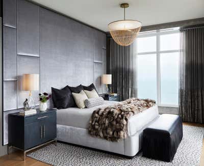  Modern Family Home Bedroom. REFINED MODERNITY by Donna Mondi Interior Design.