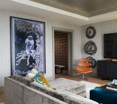 Modern Living Room. REFINED MODERNITY by Donna Mondi Interior Design.