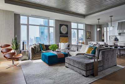  Modern Family Home Living Room. REFINED MODERNITY by Donna Mondi Interior Design.