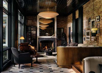  Bohemian Bar and Game Room. The Blume Bar by Chad Dorsey Design.