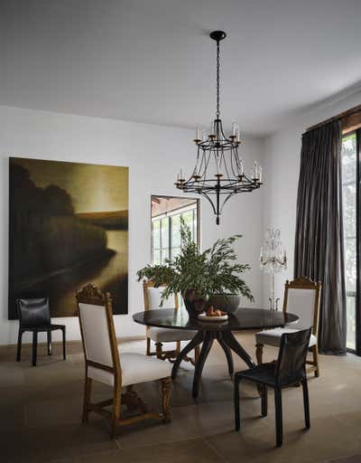 Contemporary Rustic Dining Room. The Reticent by Chad Dorsey Design.