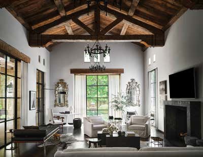  Rustic Traditional Country Living Room. The Reticent by Chad Dorsey Design.