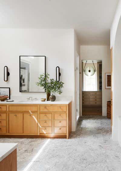  English Country Traditional Bathroom. The Power Broker by Chad Dorsey Design.