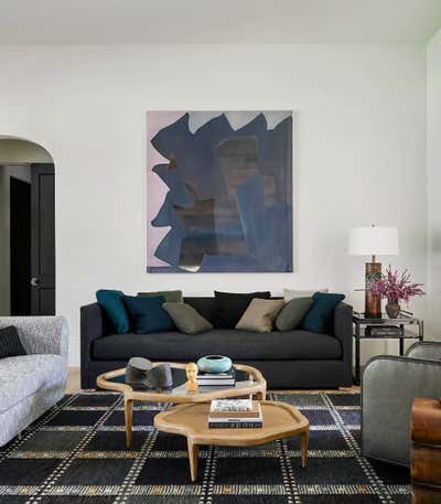  Eclectic Living Room. The Power Broker by Chad Dorsey Design.