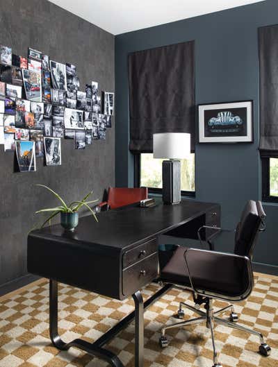  Bachelor Pad Office and Study. DeVerne Street by MK Workshop.