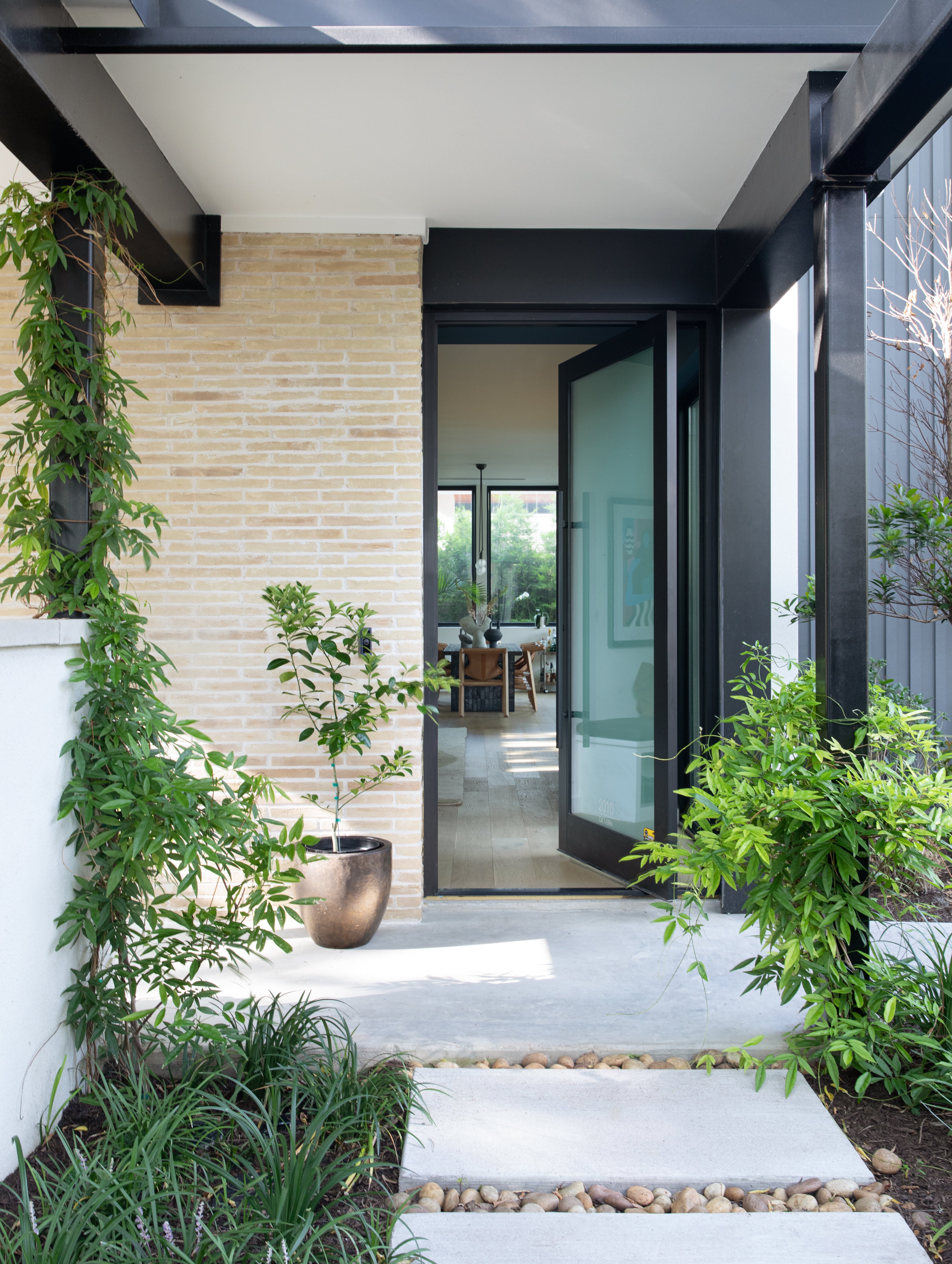 Contemporary Patio and Deck