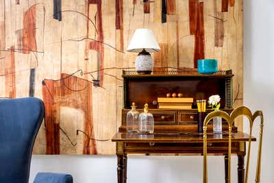  Bohemian Apartment Living Room. Gallery Loft Space by Keita Turner Design.