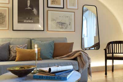  Rustic Family Home Living Room. INTERIOR DESIGN: Basement with History by AGNES MORGUET Interior Art & Design.