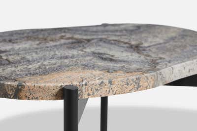  Coastal Mixed Use Open Plan. PRODUCT DESIGN: Side tables "La Terra" by AGNES MORGUET Interior Art & Design.