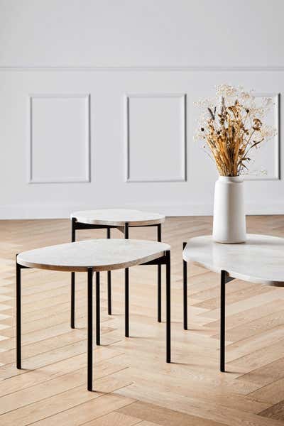  Regency Mixed Use Meeting Room. PRODUCT DESIGN: Side tables "La Terra" by AGNES MORGUET Interior Art & Design.