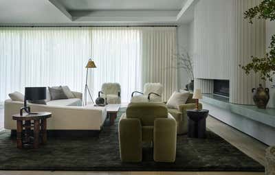  Modern Family Home Living Room. Brentwood II by Jeremiah Brent Design.