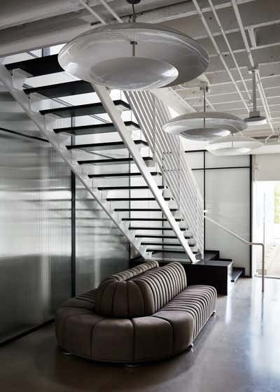  Office Entry and Hall. Hollywood Headquarters by Jeremiah Brent Design.