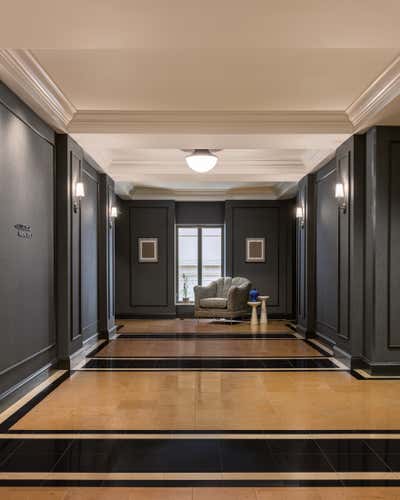 Modern Entry and Hall. RESIDENCES AT THE WESTIN BOOK CADILLAC by Parini.