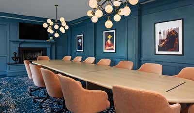  Coastal Eclectic Entertainment/Cultural Office and Study. THE BRIDGEWATER CLUB by Parini.