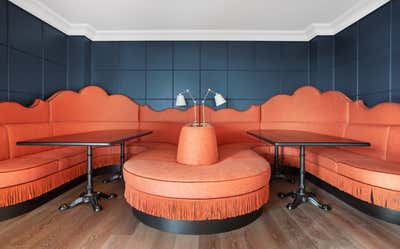  Eclectic Modern Entertainment/Cultural Dining Room. THE BRIDGEWATER CLUB by Parini.