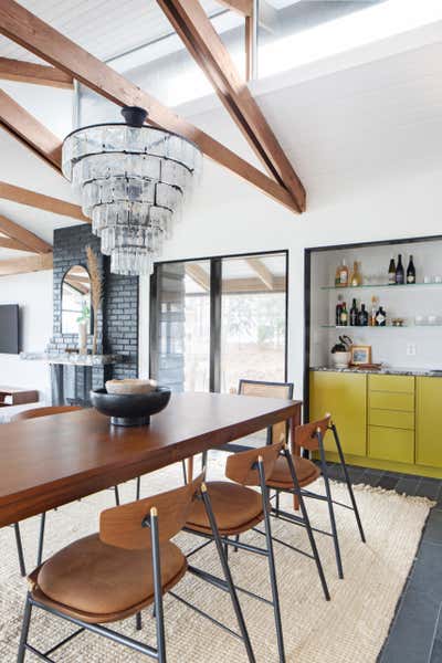  Rustic Family Home Dining Room. WOODED RESPITE by Parini.