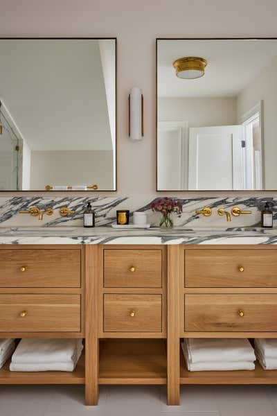  Traditional Bathroom. Art Collector's Residence by Elyse Petrella Interiors.