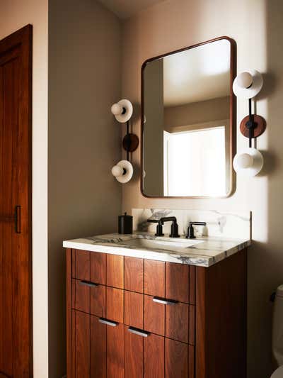  Transitional Bathroom. Somers Colonial by JM Foundarie.