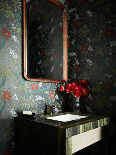  Eclectic Bathroom. West 12th Street  by J2 Interiors.