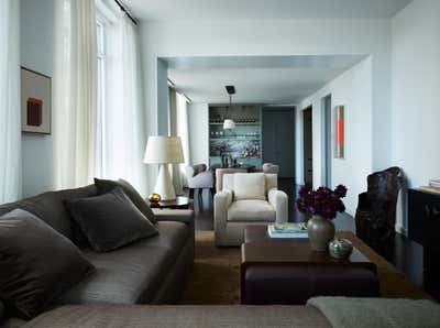  Apartment Living Room. West 12th Street  by J2 Interiors.