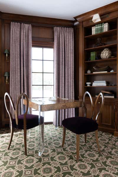  Transitional Office and Study. Historic Bronxville House by Lava Interiors.